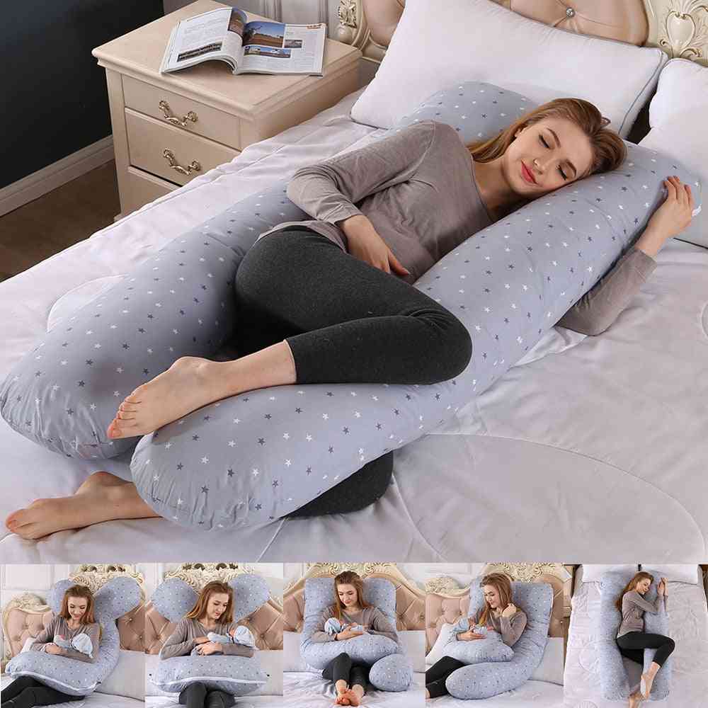 U Shape Sleeping Support Pillow For Pregnant Women