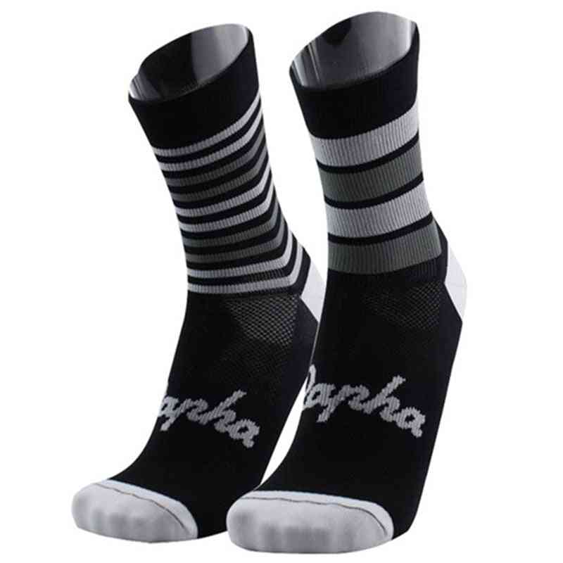 Unisex tragbare Socken für Rennrad, Laufen, Basketball und andere Outdoor-Sportarten (Größe: 39-45) - blau / 39-45