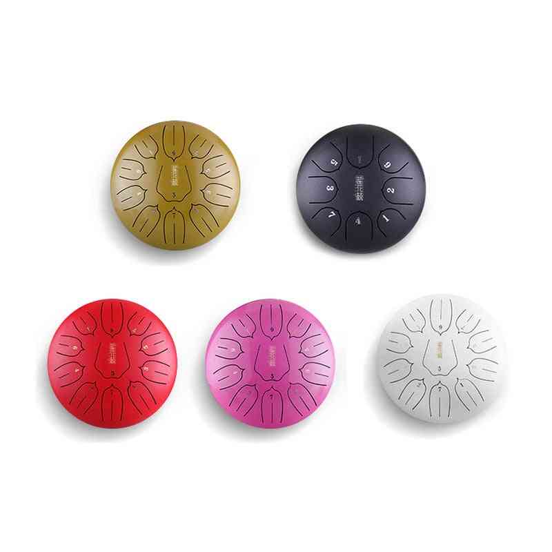 Steel Tongue Drum Sticks With Finger Cots Yoga Meditation Instruments Accessories