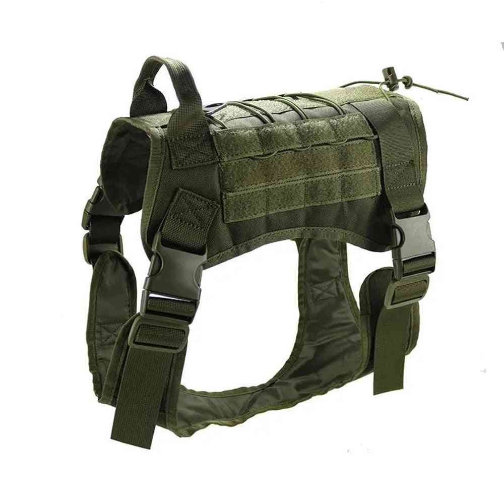 Tactical Dog Vest- Breathable Clothes With Adjustable Harness