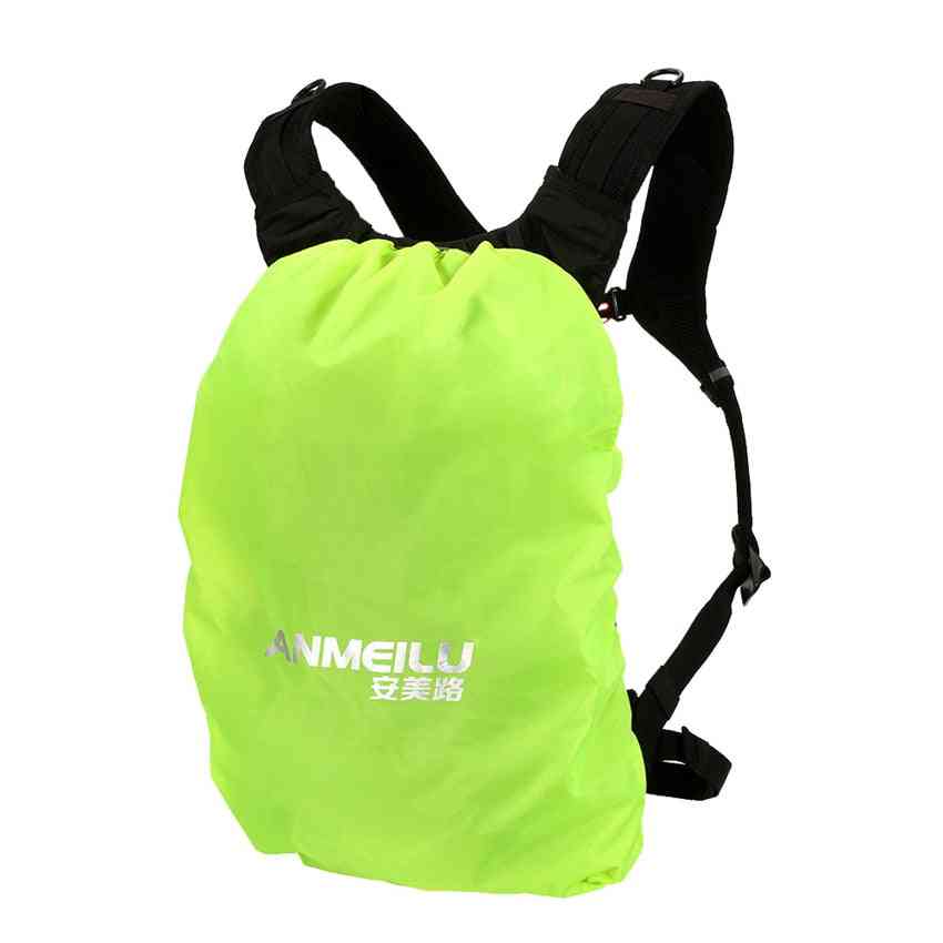 Rucksack Backpack With Rain Cover And Reflective Straps For Outdoor Sports