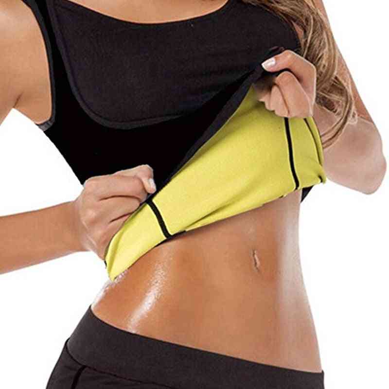 S-6xl moldeadores de ejercicios de fitness para mujeres: camisa sin mangas de sudor, chalecos de neopreno, chaleco cami de entrenamiento deportivo