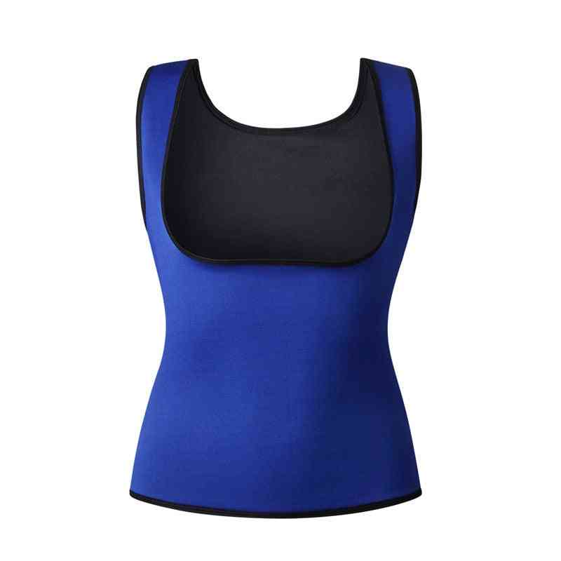 S-6XL Femmes Fitness Fitness Shapers - Chemise sans manches de sueur, gilets de vêtements en néoprène, gilet de cami d'entraînement sportif