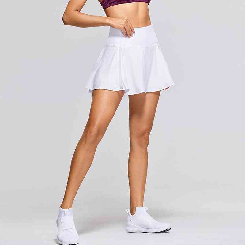 Women's Active Shorts, Pleated Tennis Golf Skirt With Pockets
