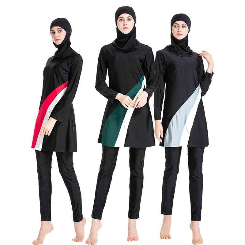 Women Islamic Burkini- Long Sleeve Swimwear