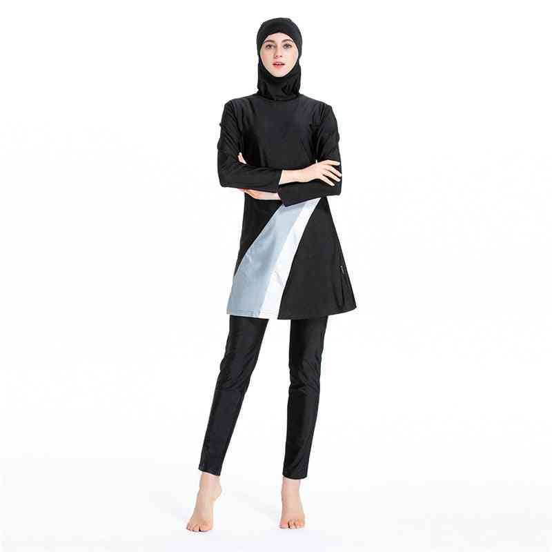 Women Islamic Burkini- Long Sleeve Swimwear