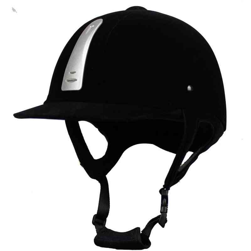 Klassieke helm paardrijden fietshelm beschermkap - s (54cm) -201448940