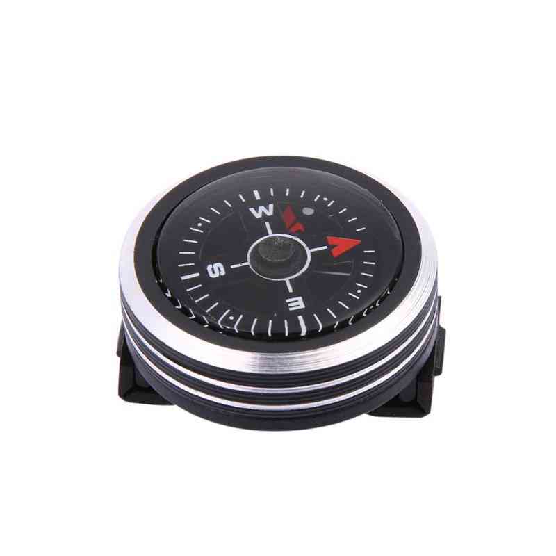 Mini Watch Strap Button Compass For Paracord Bracelet Survival