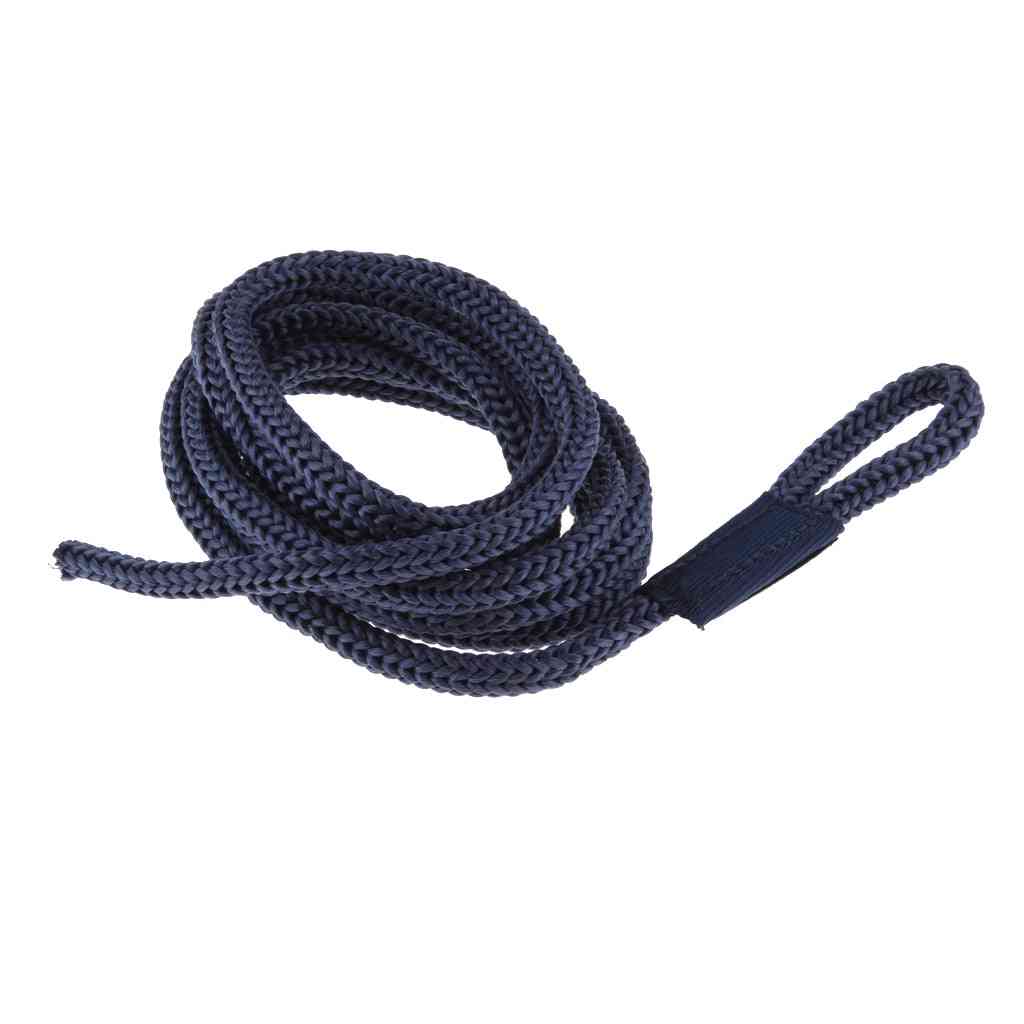 5ft Double Braided Nylon Fender, Lines Dockline Mooring Fishing Boat Accessories