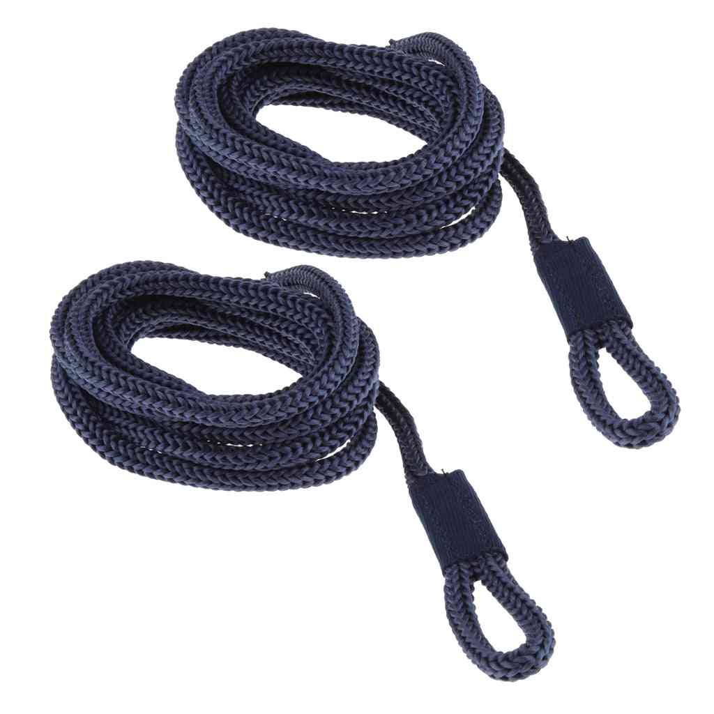 1/4 Inch, 5 Feet Nylon Dock Lines Bumper Rope For Marine Boats