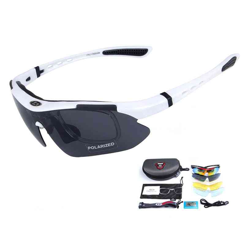 Anti-impact, Tactical Goggles With 5 Lens Set