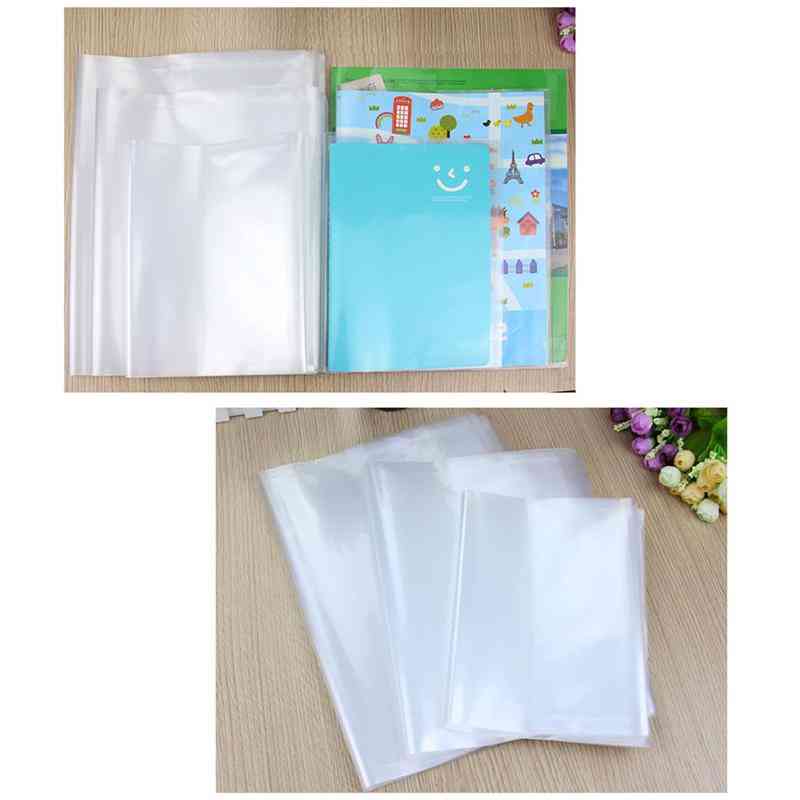Waterproof, Transparent Self Adhesive Book Cover (3 Sizes: A4/25k/16k )