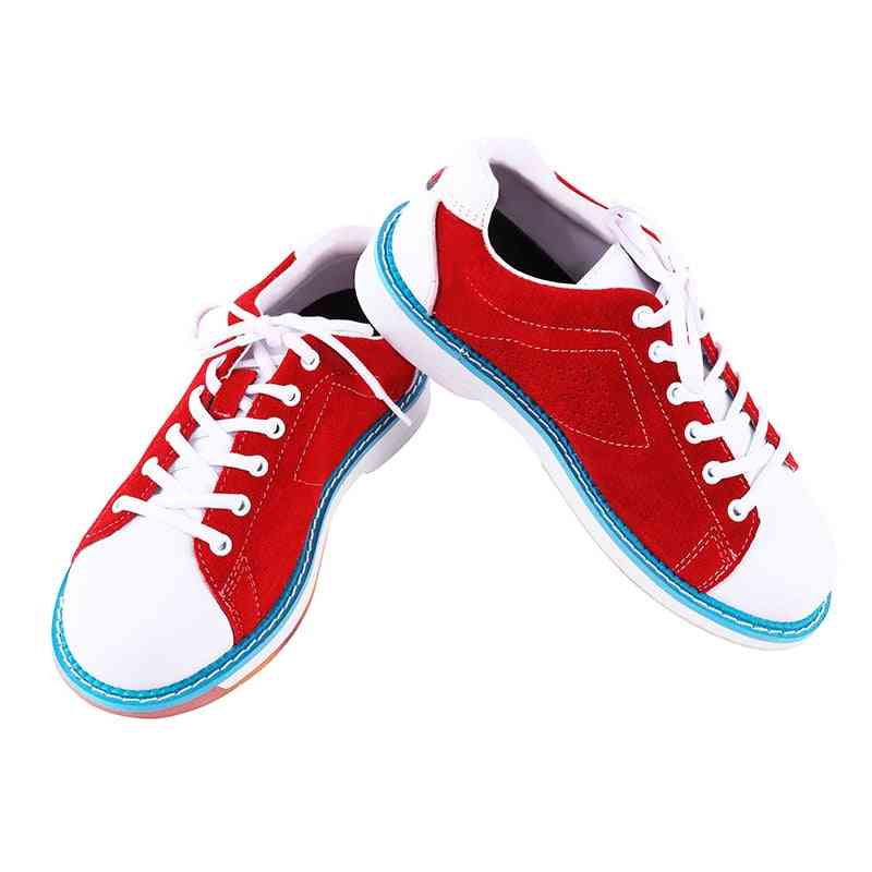 Women Sports Bowling Shoes, Non-slip Sole Indoor Training Breathable Lightweight Sneakers