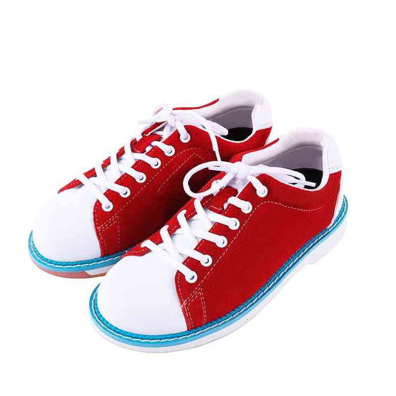 Women Sports Bowling Shoes, Non-slip Sole Indoor Training Breathable Lightweight Sneakers