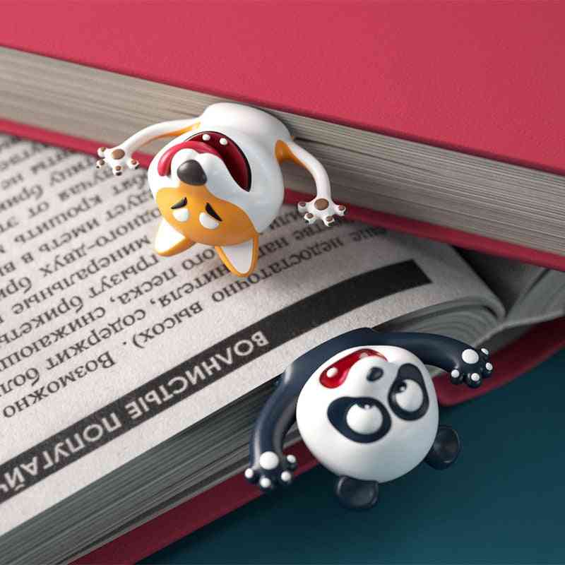 Smiješan 3d bookmark-morske životinje dizajn