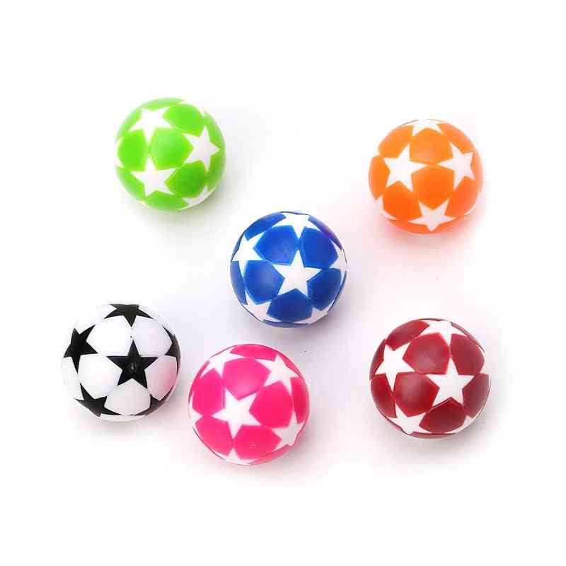 2pcs 32mm ballon de football de table en plastique - pièces de machine de football / baby-foot / fussball