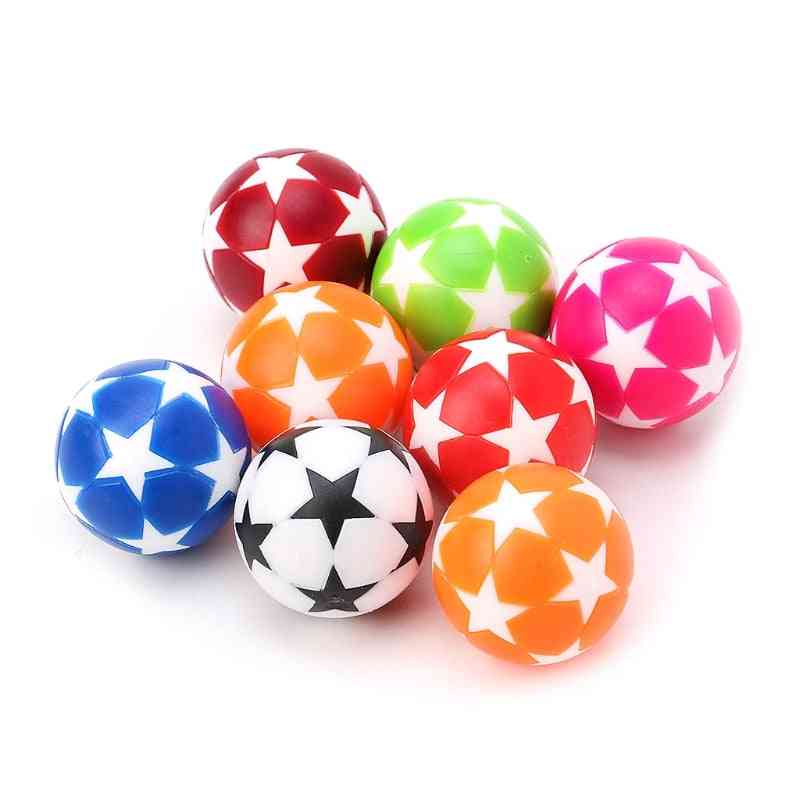 2pcs 32mm ballon de football de table en plastique - pièces de machine de football / baby-foot / fussball