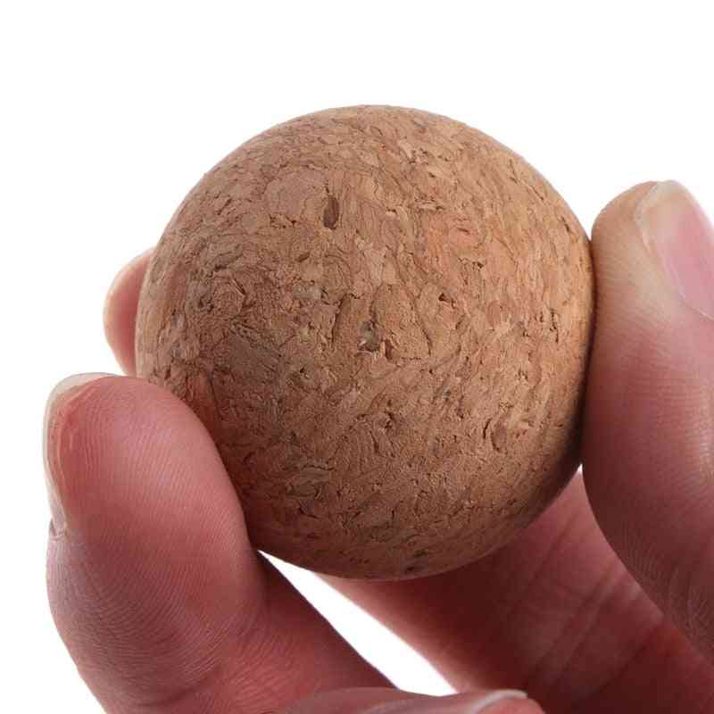 5kpl 36mm korkki massiivipuuta foosball- pöytäjalkapallopallo, vauvan jalka fussball