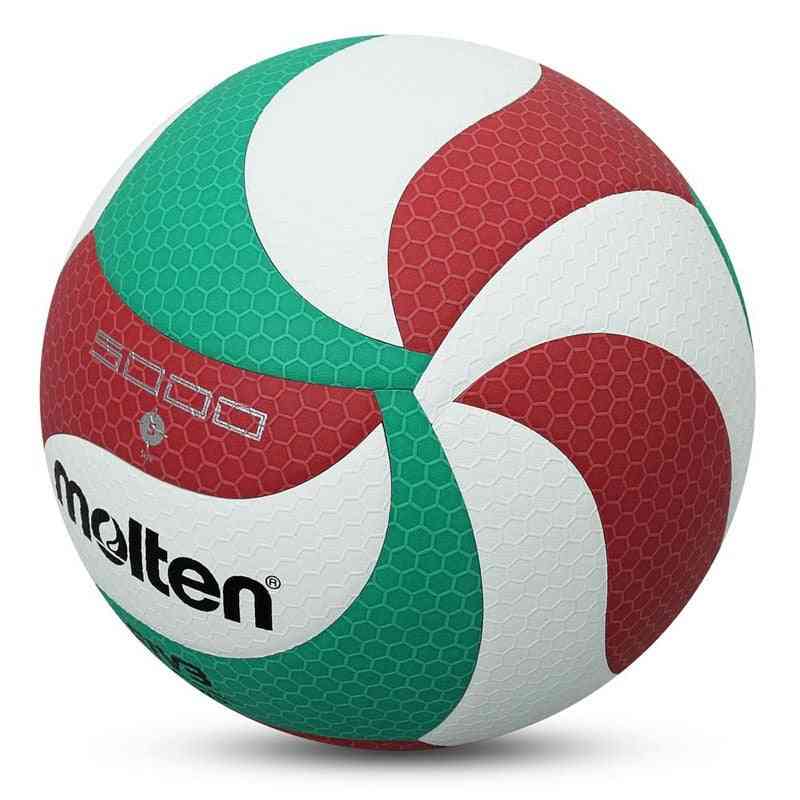Volley-ball en fusion original taille officielle 5 pour l'entraînement de match extérieur intérieur (couleur de l'image) -
