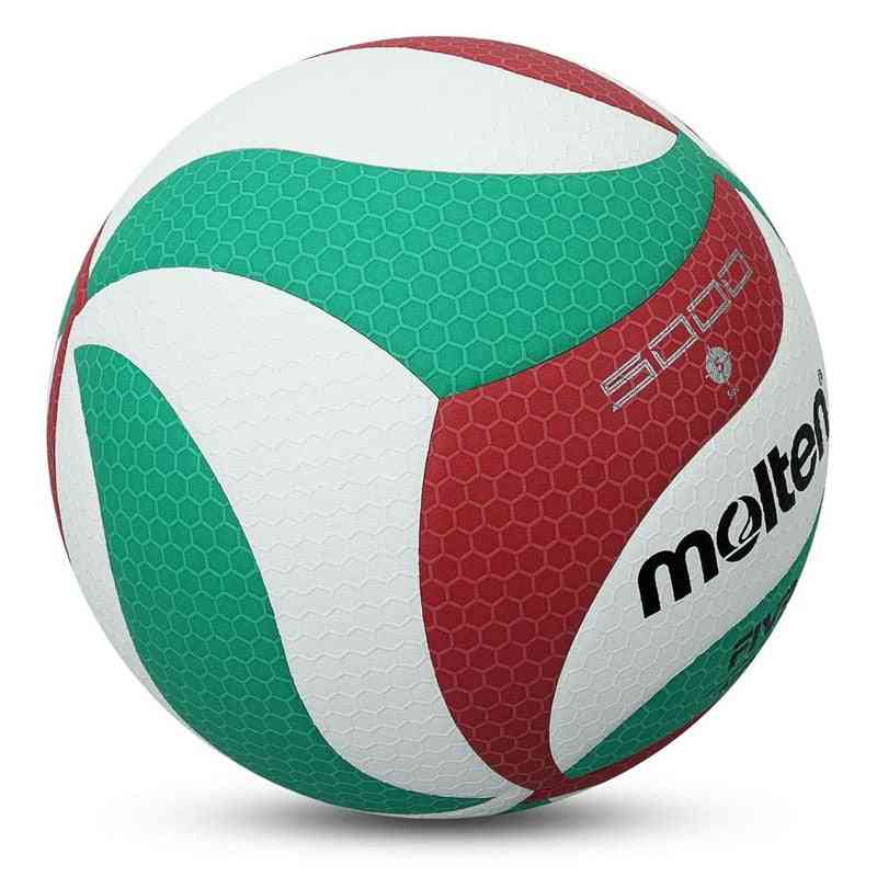 Voleibol fundido original tamanho 5 oficial para treinamento de jogos indoor outdoor (imagem colorida)