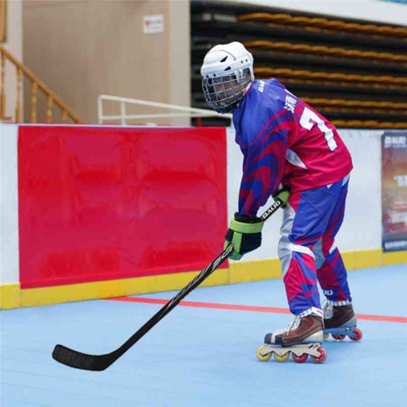 Slitesterk rullehockey abs høy tetthet puck perfekt balanse for inline street roller hockey trening (r) -