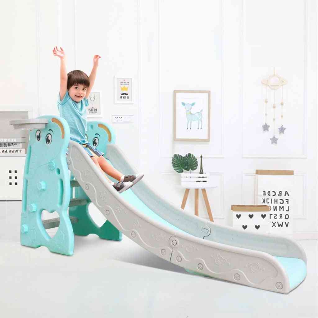 Children's Slide Basketball Frame, Climbing Stairs, Unisex Indoor And Outdoor Use