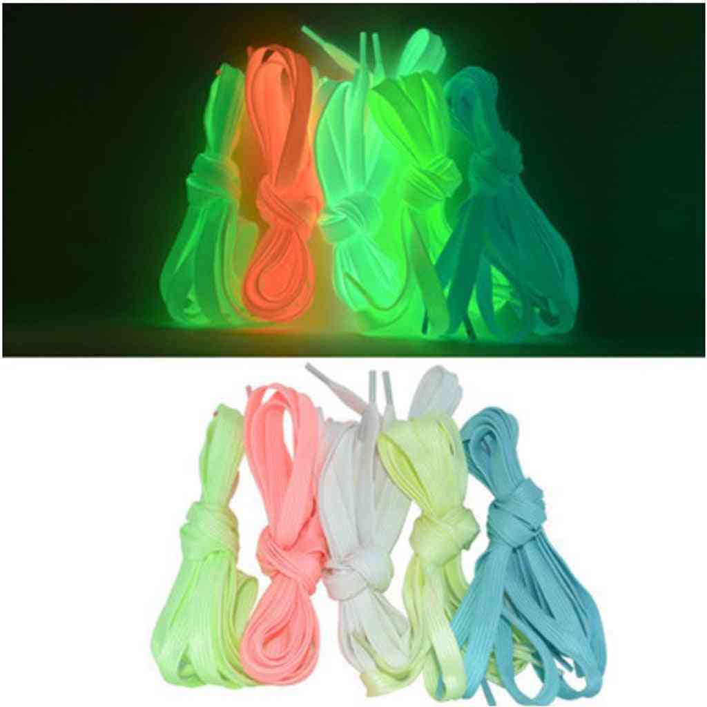 71 Inch Luminous Shoelace Fluorescent Design For Roller Ice Skates Boots Sports Shoes