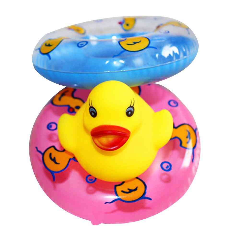 Dětská hračka do vany, nafukovací plavecký kroužek, plastový držák na pohár s malým kruhem