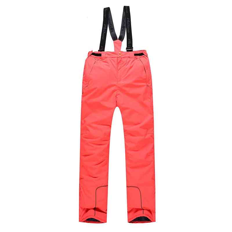 Snow Pants, Elastic Waist For Lady Trousers