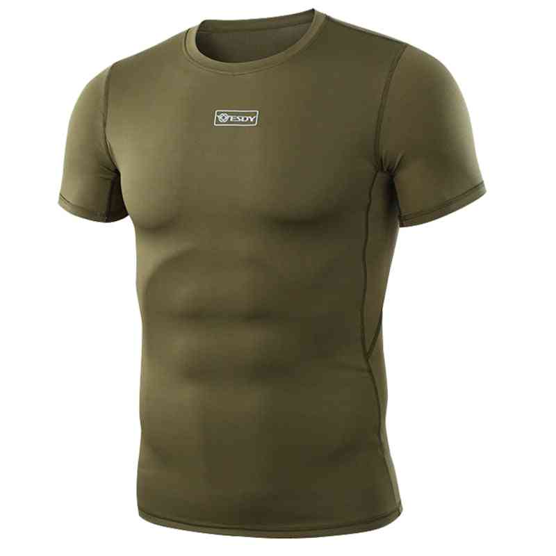 Tactical T-shirt Short,  Anti-uv Perspiration Outdoor Sport Tranning Shirt