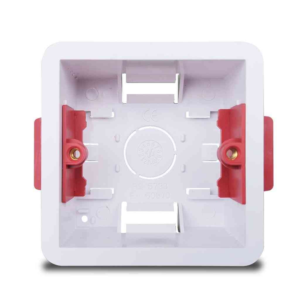 Wallpad boîte à revêtement sec simple pour plaque de plâtre plaque de plâtre britannique standard boîte de montage profondeur 35 mm - 1 unité