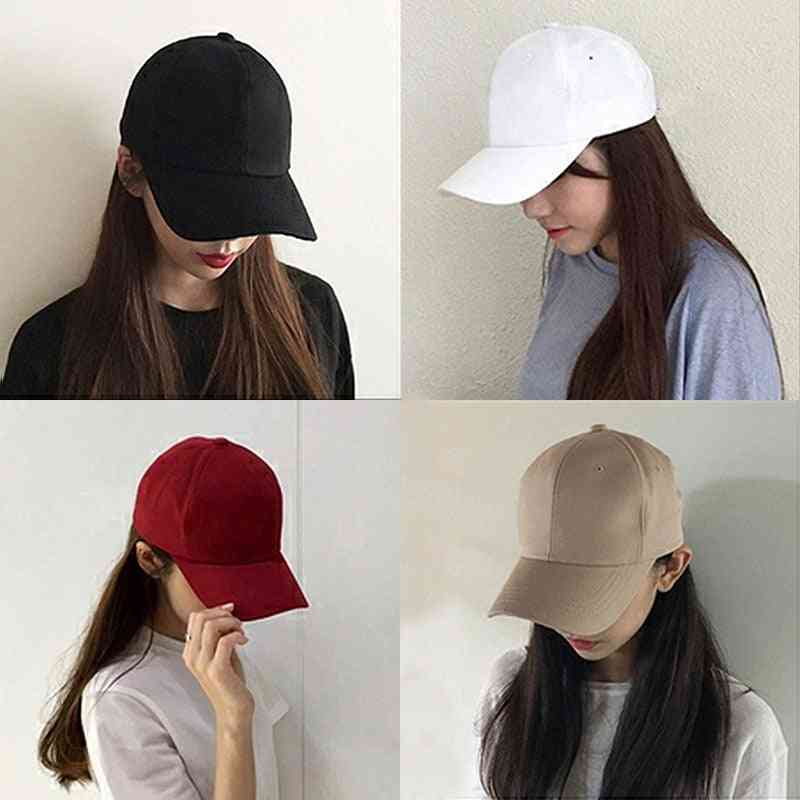 Summer & Autumn Fashion Solid Men / Women Baseball Hiphop Cap, Cool Sun Hat