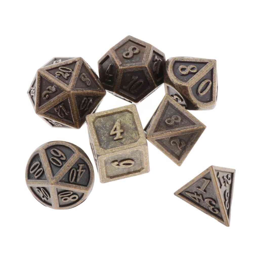 7pcs Polyhedral Game Dices Set