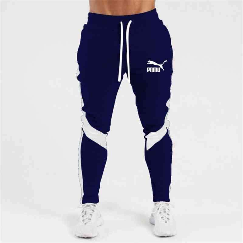 Pantaloni sportivi da uomo con lettera sportiva pantaloni da corsa, pantaloni sportivi con stampa da palestra pantaloni da jogging maschili sciolti - 1 / m