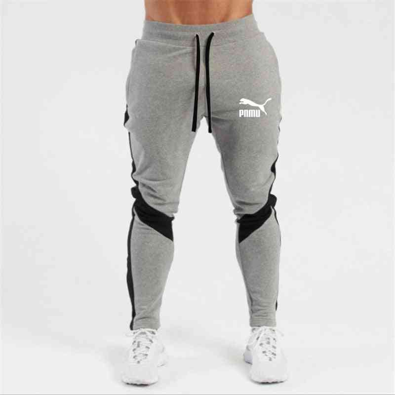 Men Letter Sport Sweatpants- Running Pants
