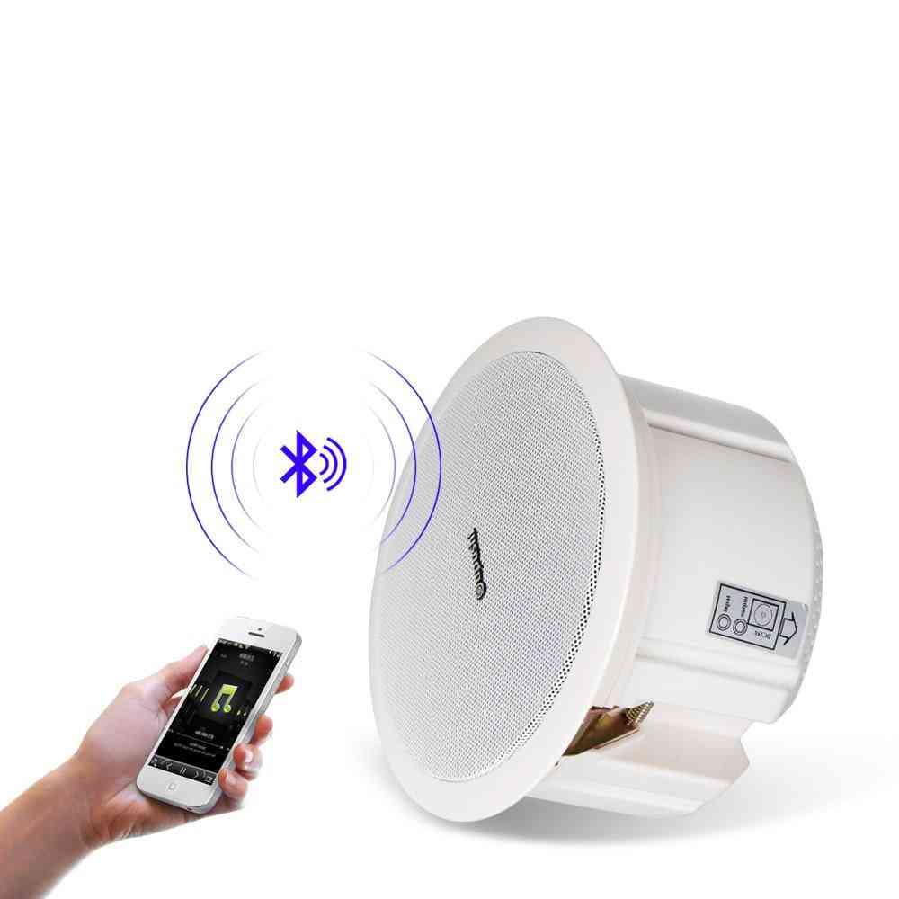 Bluetooth Ceiling Speakers, 6.5 Inch In Wall Loudspeakers System
