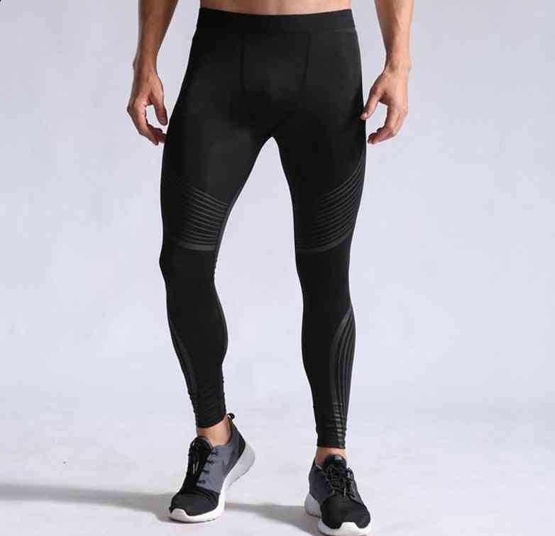 Kompression bukser herre leggings, strømpebukser mænd sport bukser - fitness sports leggings