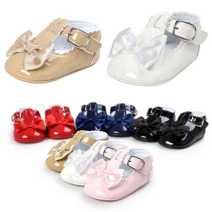 Pu Leather Girl & Boy First Walkers Shoes