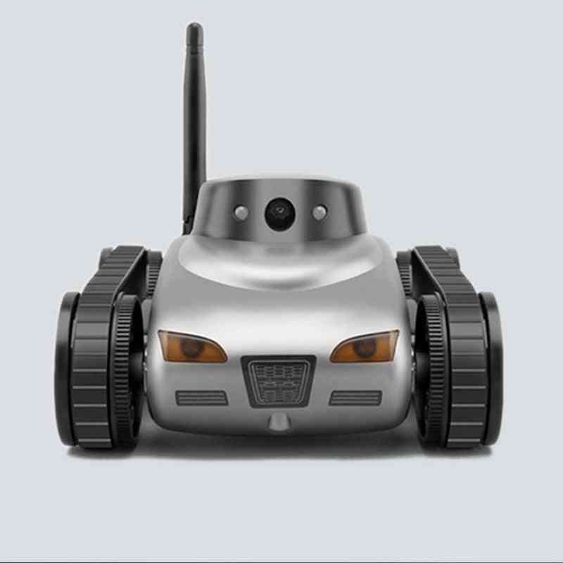 Rc Car With Camera Wifi Remote Control Tank Toy