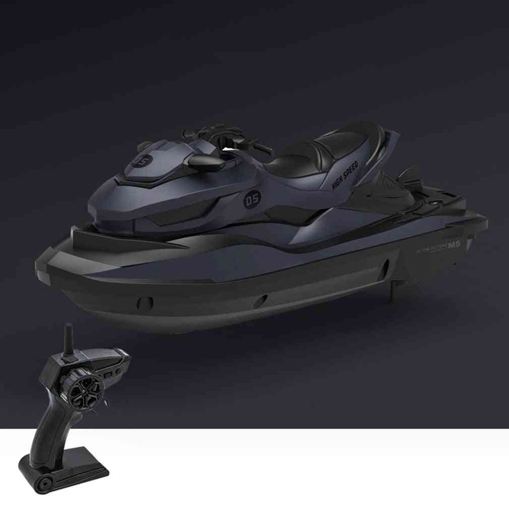 High Speed Mini Rc Motorboat With Bright Led Headlights
