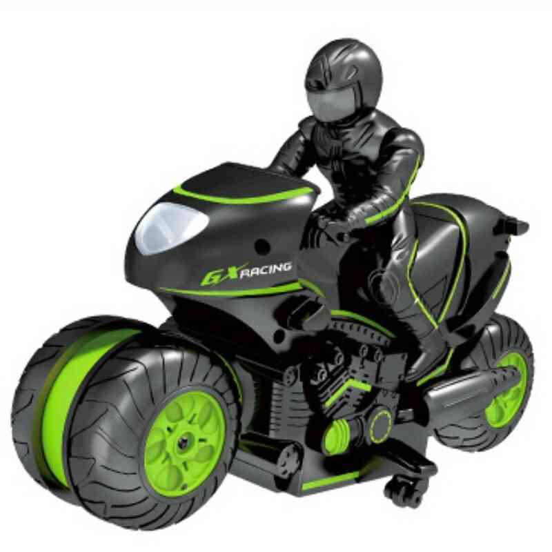 Mini motorsykkel barn motorsykkel -elektrisk fjernkontroll bil, leker for barn (g)