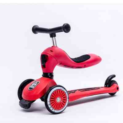 Bicicletă de echilibrare 3-în-1, scuter cu trei roți, jucării în aer liber pentru triciclu pentru bebeluș