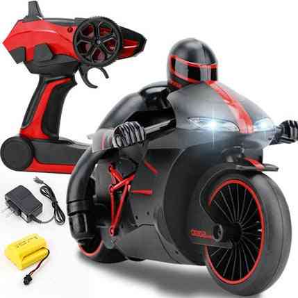 Creat mini moto, rc motocicleta electrica de mare viteza nitro-telecomanda reincarcare auto -cadou jucarie baiat