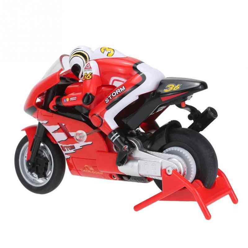 Creat mini moto, rc motocicleta eléctrica nitro de alta velocidad - recarga de coche de control remoto - regalo de juguete para niño