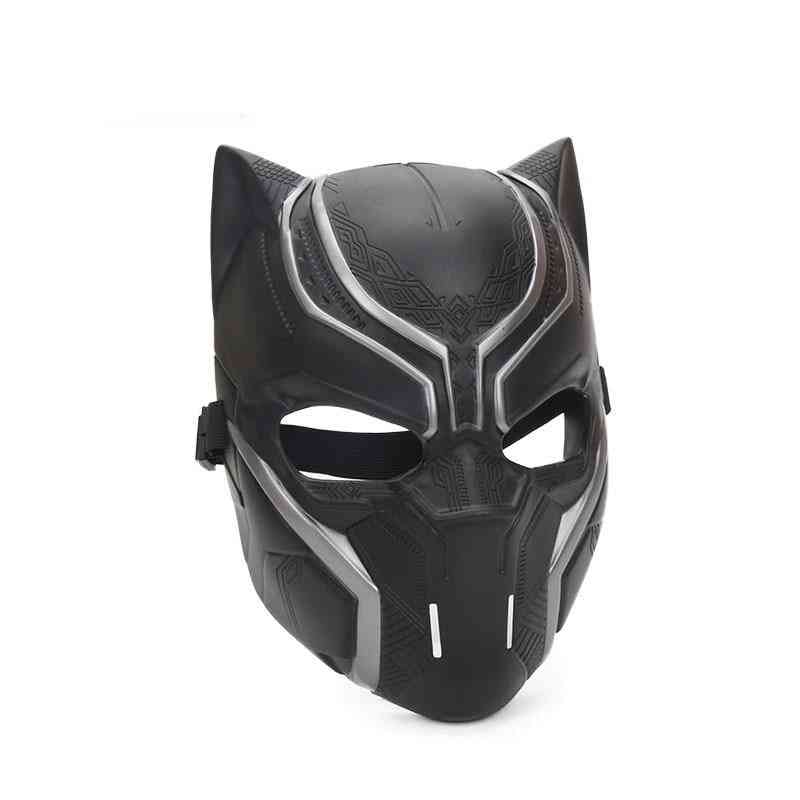 Maski czarnej pantery, pełna twarz cosplay-halloween rekwizyt na imprezę dla dorosłych