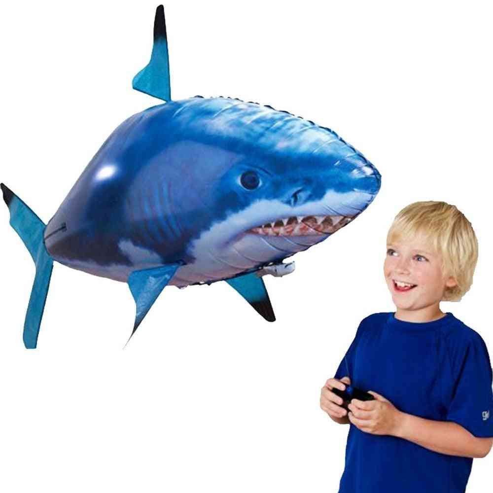 Remote Control Flying Shark And Fish Toy