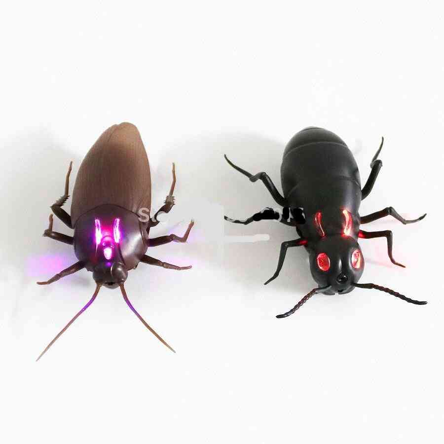 Infrarød fjernbetjening mock falske kæmpe kakerlak, ant elektrisk rc legetøj til voksen sjov insekt