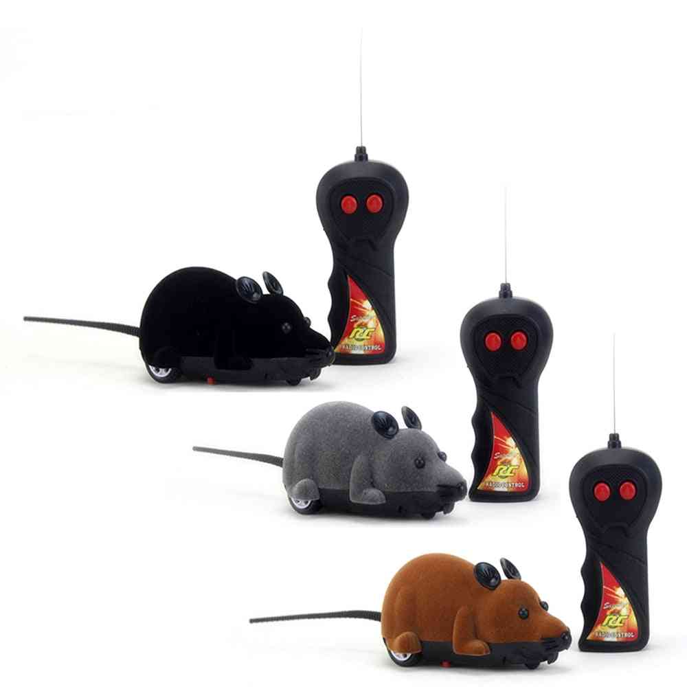 Wireless Remote Control Electronic Rat Toy For Cat, Puppy