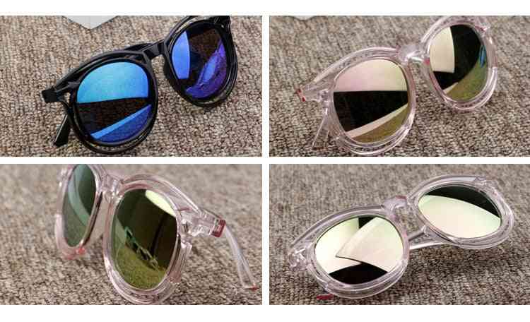 Summer Sunglasses With Solid Frame For Kids
