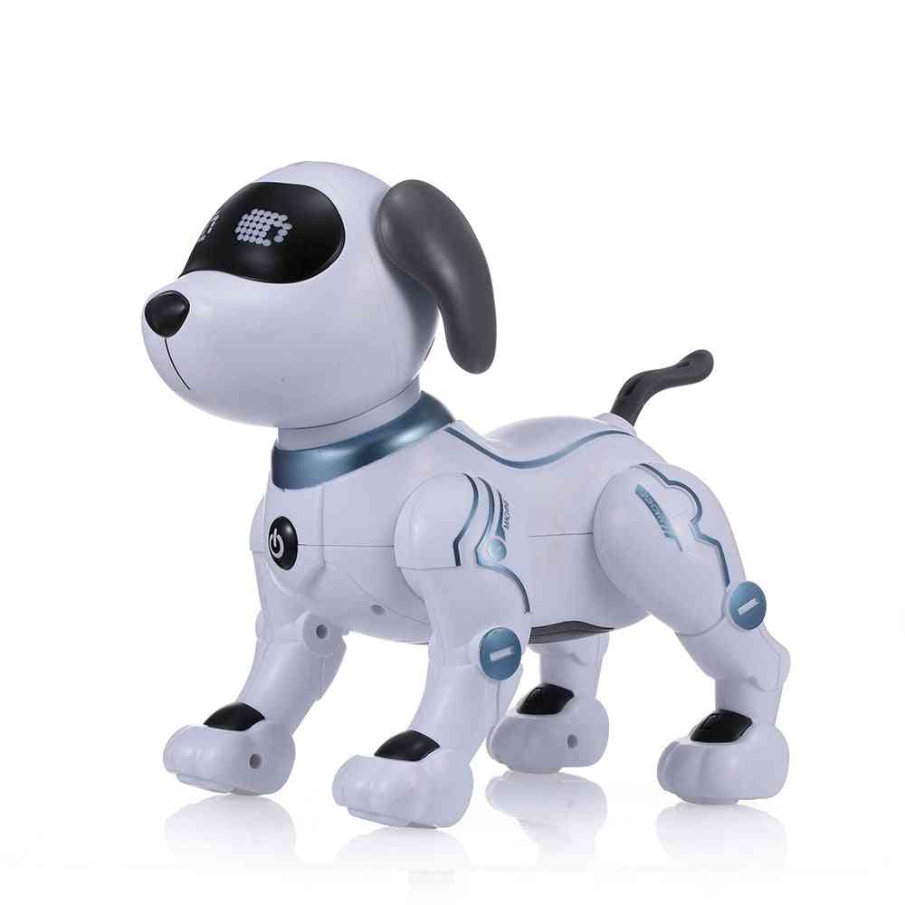 Elektroniczne zwierzaki zwierzęce, rc robot pies z głosem - zabawki zdalnie sterowane muzyka piosenka zabawka dla dzieci